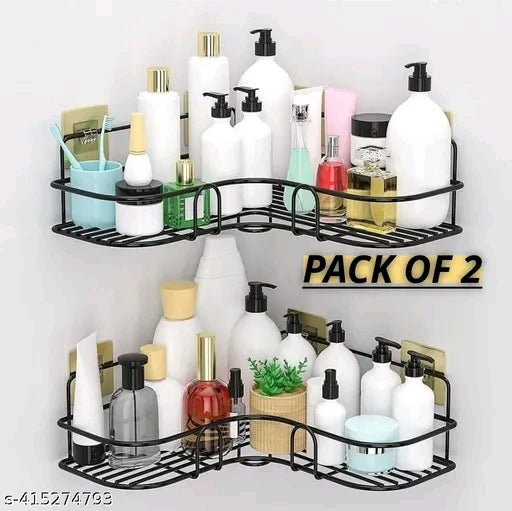 Catalog Name:*Trendy Bath Shelves*
Material: Metal
Net Quantity (N): Pack of 2
Product Length: 10 Inch
Product Breadth: 10 Inch
Product Height: 10 Inch