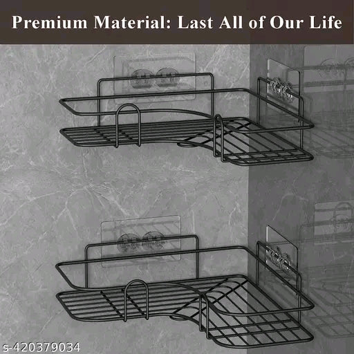 Catalog Name:*Trendy Bath Shelves*
Material: Metal
Net Quantity (N): Pack of 2
Product Length: 10 Inch
Product Breadth: 10 Inch
Product Height: 10 Inch